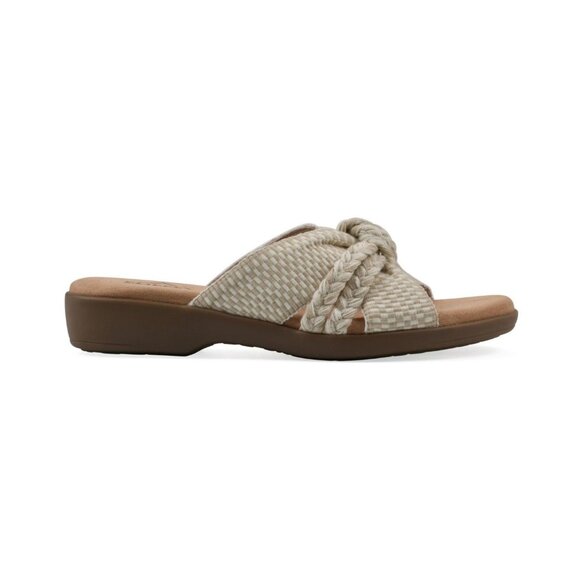 Cliffs by White Mountain Women's Blinding Slide Slip-on Sandals - Picture 2 of 4
